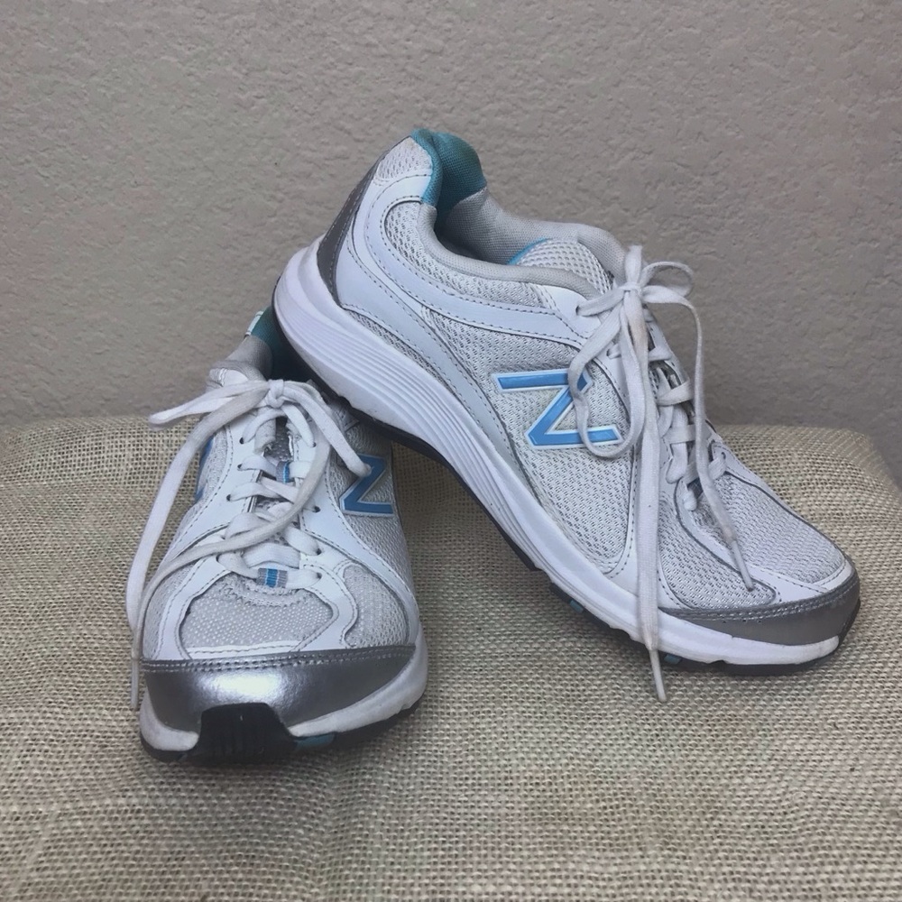 New Balance Womens WW496WW2 White Running / Walking Shoes Sneakers Size 8B